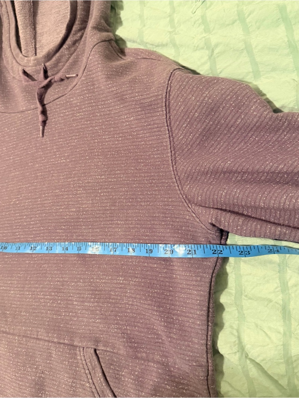 Champion Women's French Terry Striped Lavender Hoodie - Size L - NWOT - Picture 11 of 12